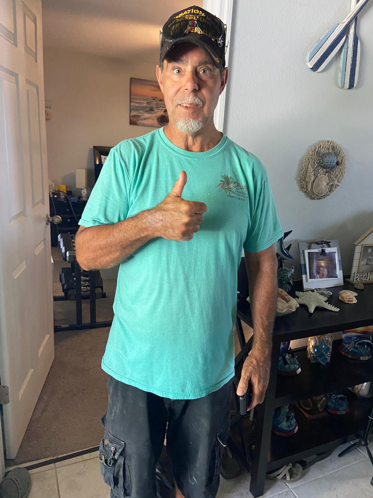 Happy customer