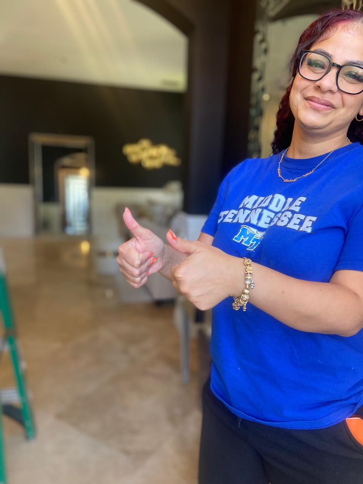 Happy customer